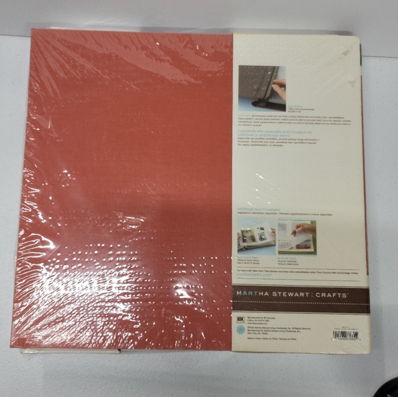 Martha Stewart  Craft Albums Fits 13.5 In. Acid Free Side Loading Pockets. - Picture 2 of 6